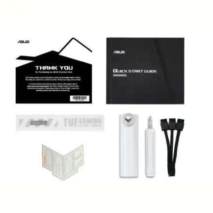 Видеокарта GF RTX 5070 Ti 16GB GDDR7 TUF Gaming OC White Asus (TUF-RTX5070TI-O16G-WHITE-GAMING)