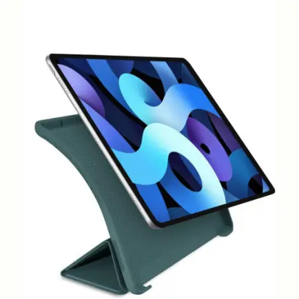 Чохол BeCover Tri Fold Soft TPU Silicone для Apple iPad Air 11" M2 2024 Dark Green (711406)