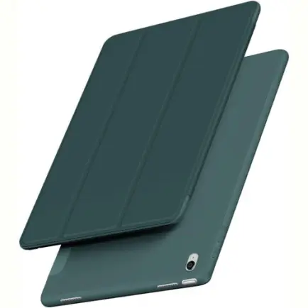 Чохол BeCover Tri Fold Soft TPU Silicone для Apple iPad Air 11" M2 2024 Dark Green (711406)