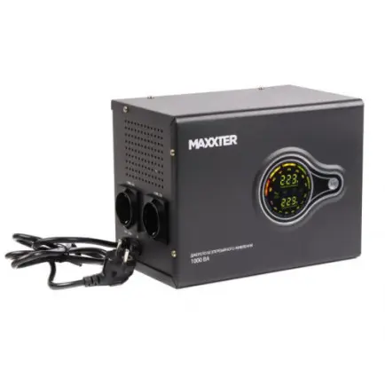 Джерело безребійного живлення Maxxter MX-HI-PSW500-01 500VA