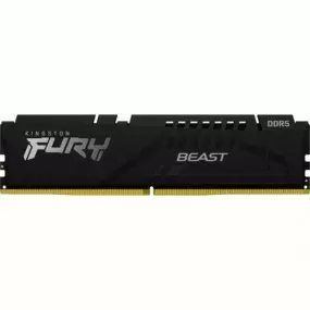 Модуль пам`яті DDR5 32GB/4800 Kingston Fury Beast Black (KF548C38BB-32)