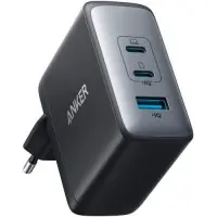 Сетевое зарядное устройство Anker PowerPort 736 Nano II Black, GaN 100W (A2145G1..