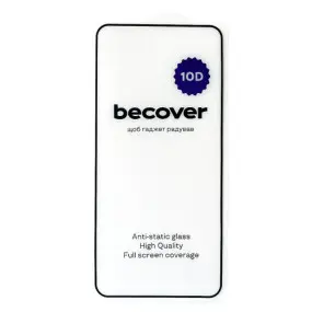 Защитное стекло BeCover для Xiaomi Redmi Note 12 4G 10D Black (711373)