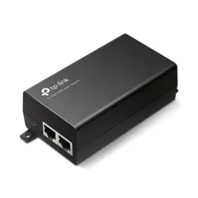 Инжектор PoE+ TP-Link POE160S (1xGE LAN, 1xGE PoE+ 802.3af/at, 48V, max PoE 30W, max 100м, auto power detection)
