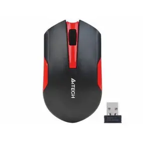 Мышь беспроводная A4Tech G3-200N Black/Red USB V-Track