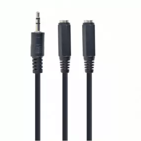 Аудіо-кабель Cablexpert 3.5 мм - 2х3.5 мм (M/F)