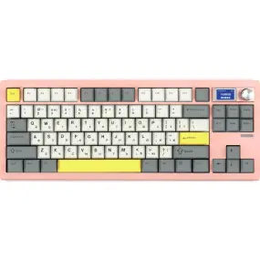 Клавиатура беспроводная Epomaker Shadow-S TKL Wisteria Linear Switch Hot-Swap (2.4G/BT/USB)