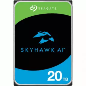Накопитель HDD SATA 20.0TB Seagate SkyHawk AI Surveillance 7200rpm 256MB (ST20000VE002)