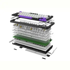Клавіатура Hator Hellyberry HK75 White/Violet