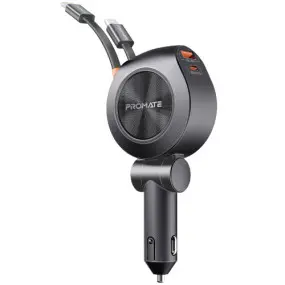 Автомобильное зарядное устройство Promate DriveGear-R2 88W Black