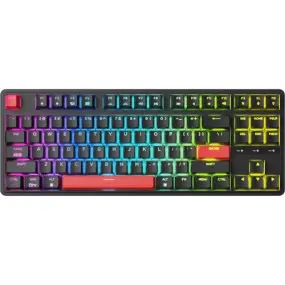 Клавиатура Keychron C3 Pro 87 Key K pro Red Switch Hot Swap RGB Black (C3PH1_KEYCHRON)