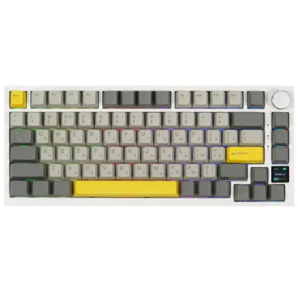 Клавіатура бездротова Epomaker AK820 Pro 75% Flying Fish Switch Hot-Swap (2.4G/BT/USB)