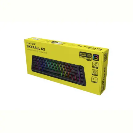 Клавіатура Hator Skyfall 65 Black/Black (HTK1160UA)