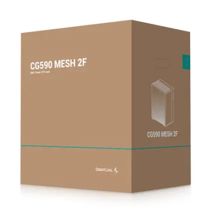 Корпус DeepCool CG590 Mesh 2F Black (R-CG590MESH-BKANA2-G)