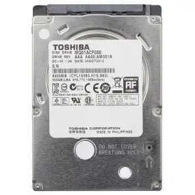 Накопичувач HDD 2.5" SATA  500GB Toshiba 7200rpm 16MB (MQ01ACF050)