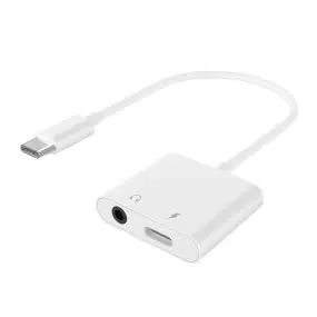 Адаптер Cablexpert USB Type-C - 3.5 мм/USB Type-C (M/F)