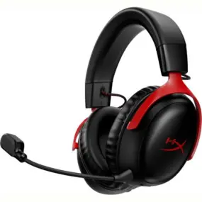 Гарнiтура HyperX Cloud III Wireless Black/Red (77Z46AA)