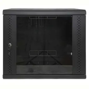 Шкаф настенный EServer 9U 600х350х503 (стекло)