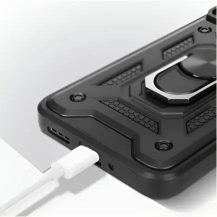 Чeхол-накладка BeCover Military для ZTE Blade V50 Design Black (712171)