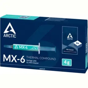 Термопаста Arctic MX-6 4 г + 6x MX Cleaner (ACTCP00084A)