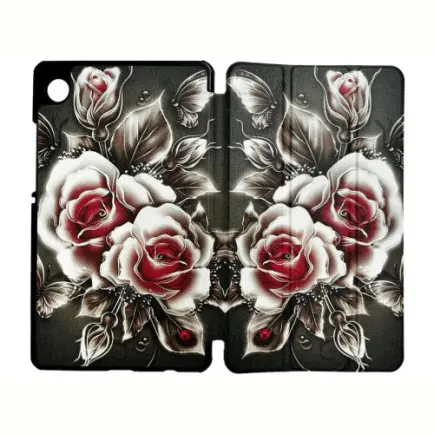 Чeхол BeCover Smart Case для Samsung Galaxy Tab A9 Plus SM-X210/SM-X215/SM-X216 11.0" Black Rose (711276)