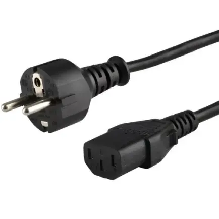 Кабель живлення Dell CEE 7/7-IEC C13, 3*0.75 мм, 1.8м Black (078390)