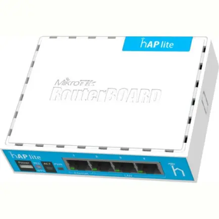 Беспроводной маршрутизатор Mikrotik hAP lite (RB941-2ND)