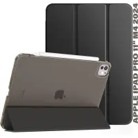Чeхол-книжка BeCover Tri Fold Hard для Apple iPad Pro 11" M4 2024 Black (71..