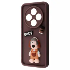 Чeхол-накладка Pretty Things Case для Xiaomi Redmi 14C 4G/Poco C75 Brown/Baby