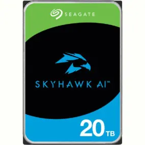 Накопитель HDD SATA 20.0TB Seagate SkyHawk AI Surveillance 7200rpm 256MB (ST20000VE002)