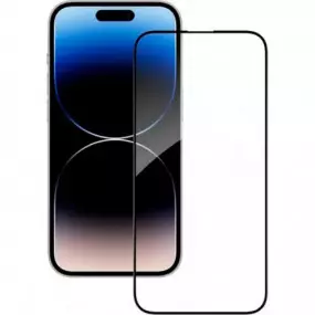 Защитное стекло для Apple iPhone 15/14 Pro Black, 0.3 мм, 5D/10D (Z26655)