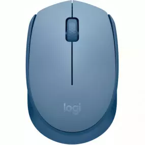 Мышь беспроводная Logitech M171 Blue/Gray (910-006866)