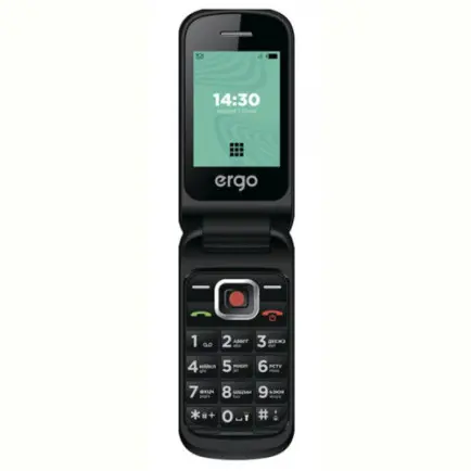 Мобильный телефон Ergo F241 Dual Sim Black