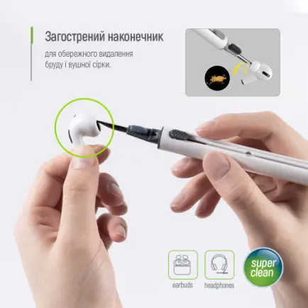 Чистящий набор ColorWay 3 в 1 для очистки наушников (CW-1131)
