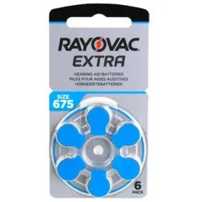 Батарейка Rayovac Extra 675 (675AUX-6XEMF)
