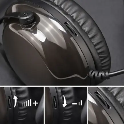 Гарнітура СolorWay Firestrike RGB Black (CW-HPG04BK)