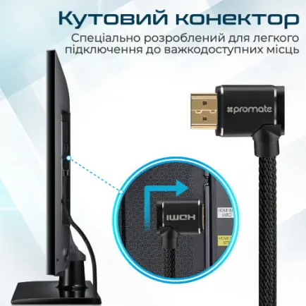 Кабель Promate ProLink HDMI - HDMI V 2.0 (M/M)