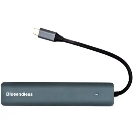 Концентратор USB Type-C Blueendless Space Grey (CA913909)