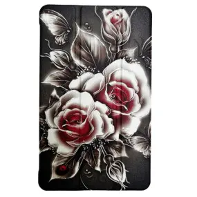 Чeхол BeCover Smart Case для Samsung Galaxy Tab A9 SM-X115 8.7" Black Rose (711266)