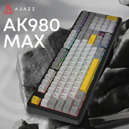 Клавіатура AjazzAK980 Magnetic Switch Black USB-C (AK980-MAX-M-BGY)