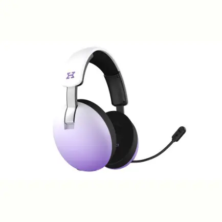 Bluetooth-гарнитура Hator Hellyberry HH30 Pro Wireless White/Violet (HH30_PRO_wireless_WV)