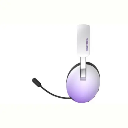 Bluetooth-гарнитура Hator Hellyberry HH30 Pro Wireless White/Violet (HH30_PRO_wireless_WV)