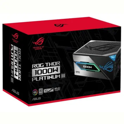 Блок питания Asus ROG Thor 1000W Platinum III ROG Equalizer (90YE00V8-B0NA00)