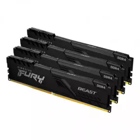 Модуль пам`ятi DDR4 4x16GB/3200 Kingston Fury Beast Black (KF432C16BBK4/64)