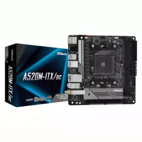 Материнская плата ASRock A520M-ITX/AC Socket AM4