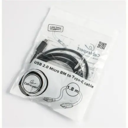 Кабель Cablexpert USB Type-C - micro USB V 2.0 (M/M)