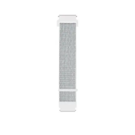 Ремешок BeCover Nylon Style для Samsung Galaxy Watch 42mm/Watch Active/Active 2 40/44mm/Watch 3 41mm/Gear S2 Classic/Gear Sport White (705823)