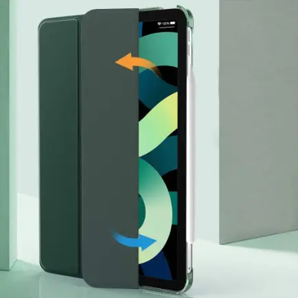Чохол BeCover Tri Fold Hard для Apple iPad Air 11" M2 2024 Dark Green (711414)