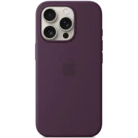 Чeхол-накладка Apple Silicone Case with MagSafe для Apple iPhone 16 Pro Plum (MYYM3)