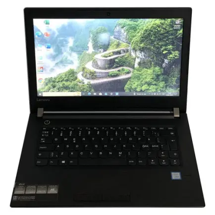 Ноутбук Lenovo V510-14IKB / 14" FullHD / i5-7200U / 8GB / 256GB SSD / Win10Pro / сканер отпечатка - Б/у
